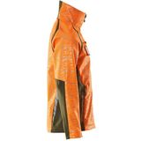 Mascot 19202-291 Softshell jas Hi-Vis Oranje/Mosgroen maat S