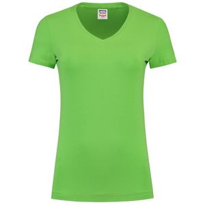 Tricorp 101008 T-Shirt V Hals Slim Fit Dames Lime
