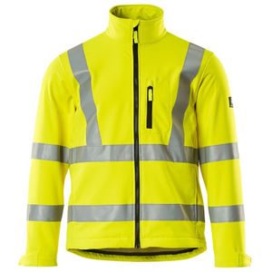 Mascot 08005-159 Softshell jas Hi-Vis Geel maat M