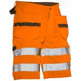 Jobman 2207 Hi-Vis Shorts Hp Oranje