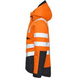 Projob - 6425 - Gewatteerd Jack - Oranje/Zwart - Heren - ISO 20471 Class 3