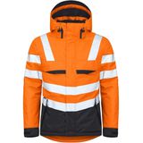 Projob - 6425 - Gewatteerd Jack - Oranje/Zwart - Heren - ISO 20471 Class 3