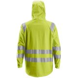 Snickers 8233 Regenjack PU High Visibility Klasse 3 High-Vis Geel