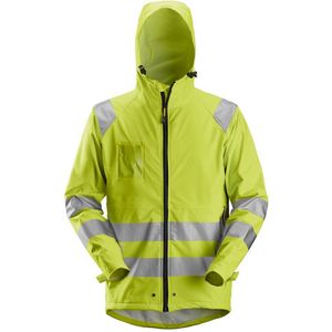 Snickers 8233 Regenjack PU High Visibility Klasse 3 High-Vis Geel