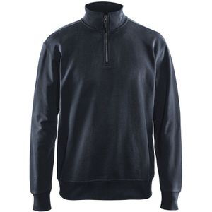 Blåkläder 3369-1158 Sweatshirt met halve rits Donker marineblauw maat 4XL