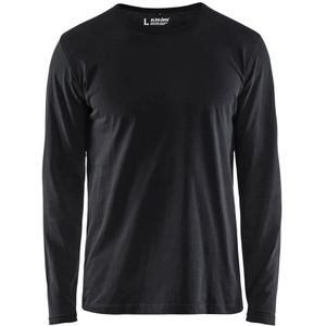 Blåkläder 3500-1042 T-shirt lange mouw Zwart