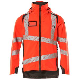 Mascot 19001-449 Shell jas Hi-Vis Rood/Donkerantraciet maat 4XL