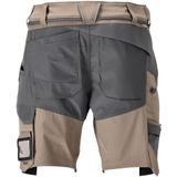 Mascot 22149-605 Shorts Donkerzand/Steengrijs maat 24C44