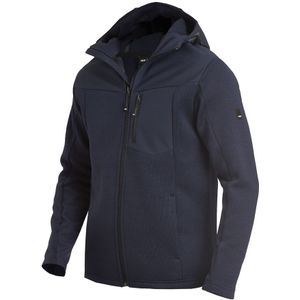 FHB Maximilian Hybrid-Softshell-Jack Marineblauw