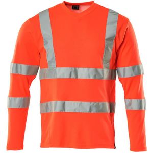 Mascot - 18281-995 - T-shirt - Hi-Vis Rood - Lange Mouwen