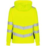 F. Engel 8027 Safety Ladies Sweat Cardigan Yellow/Blue Ink