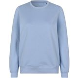 Pro Wear by Id 0683 Sweatshirt biologisch katoen dames Lichtblauw maat XS