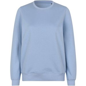 Pro Wear by Id 0683 Sweatshirt biologisch katoen dames Lichtblauw maat XS