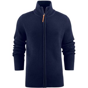 Harvest Brockway Gebreide Vest Heren Marineblauw