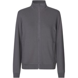 Pro Wear by Id 0383 CARE cardigan unbrushed women Silver grey Size 5XL
