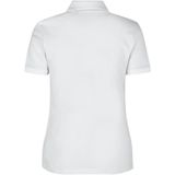 Pro Wear by Id 0587 Poloshirt biologisch kantoen| dames Wit maat XS