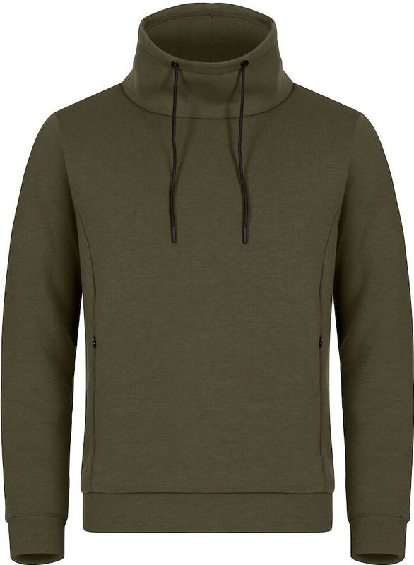 Clique - Hobart - Sweatshirt - Mistgroen - Heren