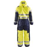 Blåkläder 6763-1977 Winteroverall High Vis Geel/Marineblauw