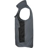 Jobman 7517 Service Vest Lined 65751720 - Donkergrijs