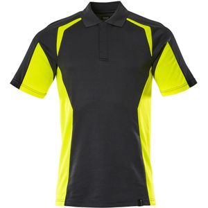 Mascot 22083-771 Poloshirt Zwart/Hi-Vis Geel maat 3XL