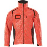 Mascot 19202-291 Softshell jas Hi-Vis Rood/Donkerantraciet