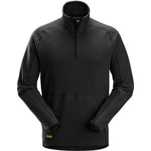 Snickers 8421 Polartec® Shed Less Fleece Jack met Halve Rits Marineblauw maat XS