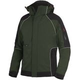 FHB Walter Softshell-Jack Olijfgroen-Zwart