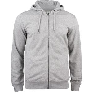 Clique Premium OC Hoody FZ Grijsmelange