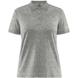 Craft Core Blend Polo Shirt Dames Grey Melange