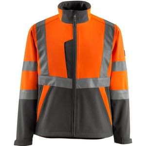 Mascot 15902-253 Softshell jas Hi-Vis Oranje/Donkerantraciet