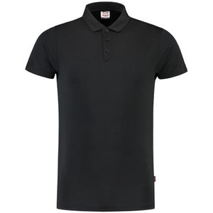 Tricorp 201001 Poloshirt Cooldry Bamboe Fitted - Zwart - Maat 3XL