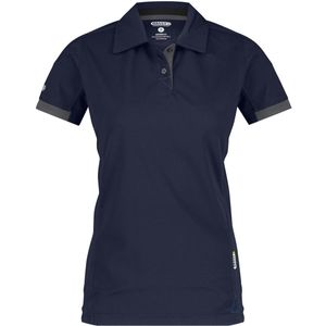 Dassy Traxion Women Polo voor dames Nachtblauw/Antracietgrijs maat 2XL