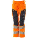 Mascot Accelerate Safe Broek met kniezakken 19578-236 - hi-vis oranje/donkermarine