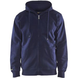 Blåkläder 3366-1048 Hooded sweatshirt Marineblauw maat L