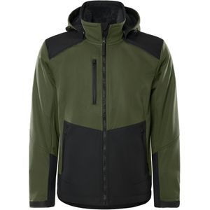 Fristads Softshell winterjack 4060 CFJ Legergroen/zwart maat XL