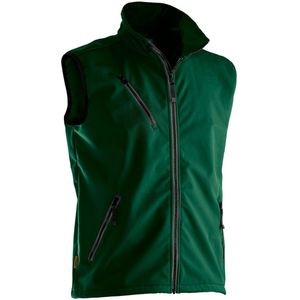 Jobman 7502 - Softshell Vest - Bosgroen