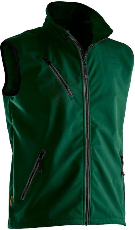 Jobman 7502 - Softshell Vest - Bosgroen