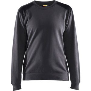 Blåkläder 3408-1158 Sweatshirt bi-colour Dames Medium Grijs/Zwart