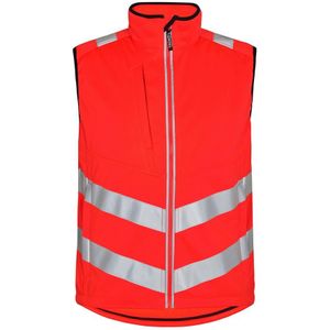F. Engel 5156 Safety Softshell Vest Red