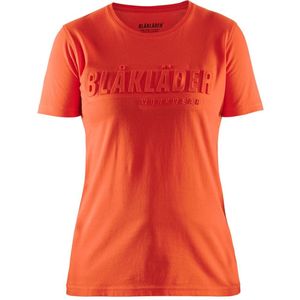 Blåkläder 3431-1042 Dames T-shirt 3D Oranjerood