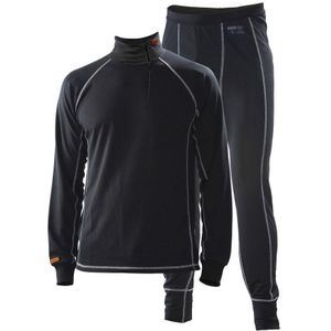 Jobman 6579 2-Pack Underwear Zwart maat L