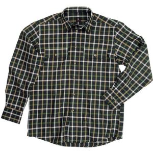 FHB Alois Werkhemd Groen-Olijfgroen maat 37/38