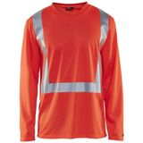 Blåkläder 3383-1011 UV-T-shirt lange mouw High Vis High Vis Rood maat L