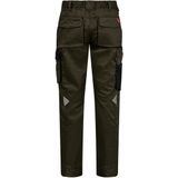 Engel - Galaxy - Werkbroek - Forest Green / Black - 2-weg Stretch