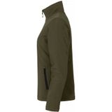 Clique - Padded Softshell Jacket - Mistgroen - Gewatteerd Jack
