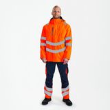 Engel - Safety Parka Shelljack 1145-930 - Hi-vis Orange - Ademend - Wind- en Waterdicht