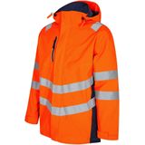 Engel - Safety Parka Shelljack 1145-930 - Hi-vis Orange - Ademend - Wind- en Waterdicht
