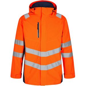 Engel - Safety Parka Shelljack 1145-930 - Hi-vis Orange - Ademend - Wind- en Waterdicht