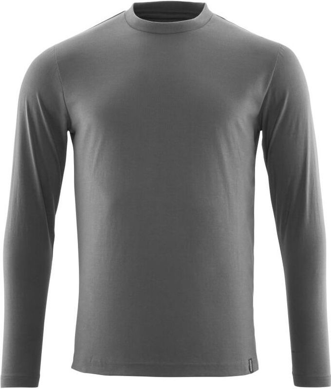 T-shirt lange mouwen prowash antraciet ( a 1 st )