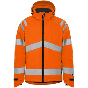 Fristads Hogezichtbaarheids shelljack klasse 3 4680 GLPS Hi-Vis Oranje maat 2XL